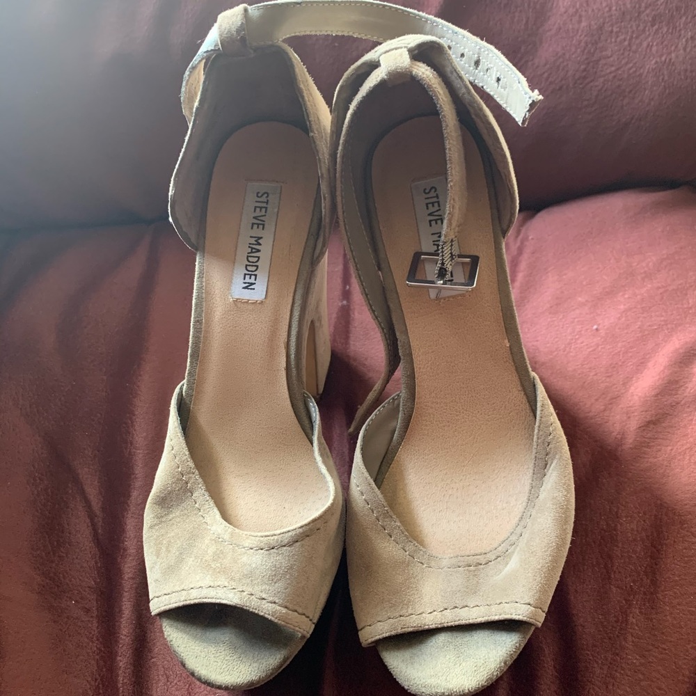Steve Madden chunky platform heels